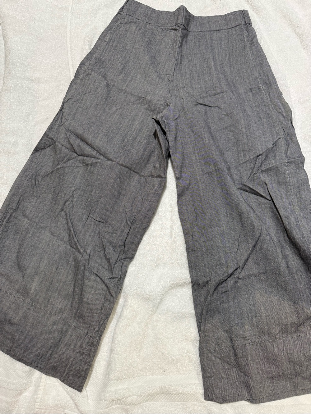 MM.LaFleur The Elena Travel Culotte - Cotton Viscose in Harbor Blue